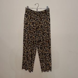Topshop Leopard Pants
